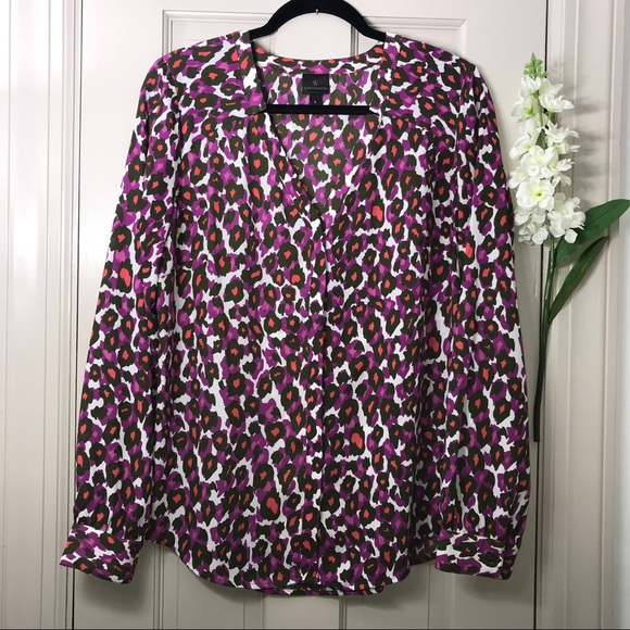 Worthington Tops - WORTHINGTON Women’s blouse animal print!!! NWOT